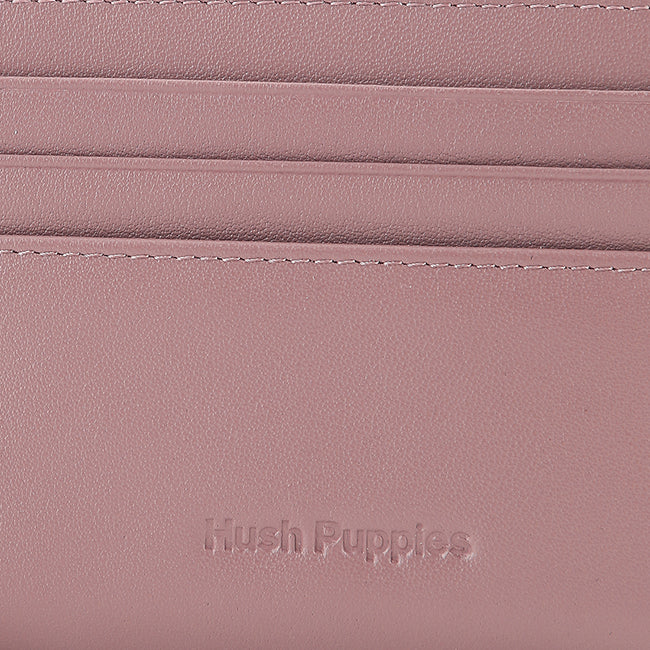 Hush Puppies Aksesoris Unisex Short Wallet Blair Short Zip Wlt In Nude Pink