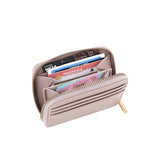 Hush Puppies Aksesoris Unisex Short Wallet Blair Short Zip Wlt In Nude Pink