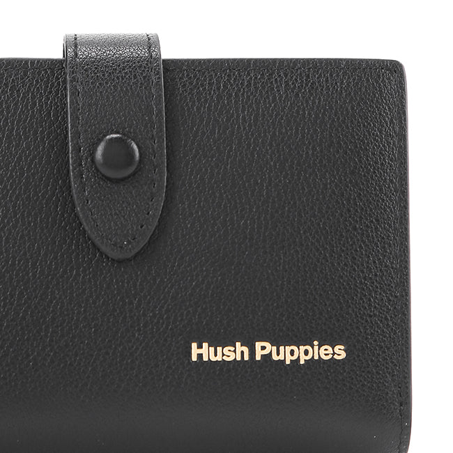 Hush Puppies Aksesoris Unisex Short Wallet Ariyah Bi Fold Wlt Rfid In Black