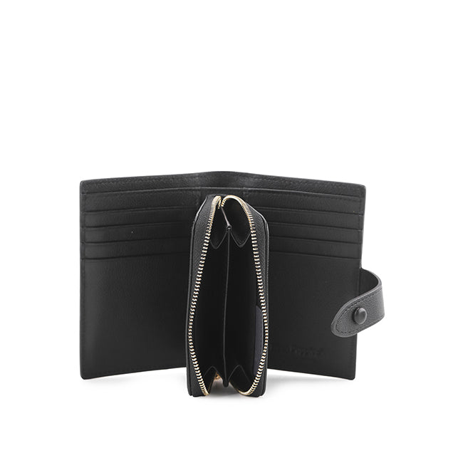 Hush Puppies Aksesoris Unisex Short Wallet Ariyah Bi Fold Wlt Rfid In Black