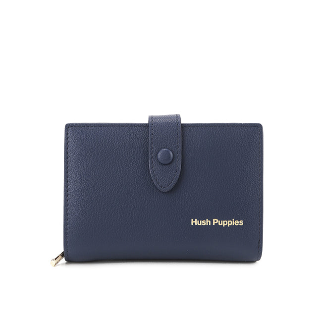 Hush Puppies Women Ariyah Bi Fold Wlt Rfid In Blue