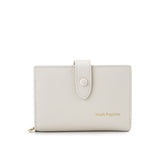 Hush Puppies Aksesoris Unisex Short Wallet Ariyah Bi Fold Wlt Rfid In Ivory