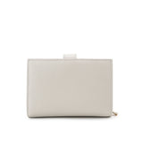 Hush Puppies Aksesoris Unisex Short Wallet Ariyah Bi Fold Wlt Rfid In Ivory