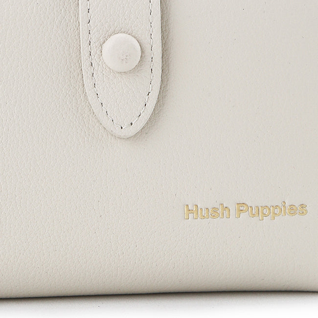 Hush Puppies Aksesoris Unisex Short Wallet Ariyah Bi Fold Wlt Rfid In Ivory