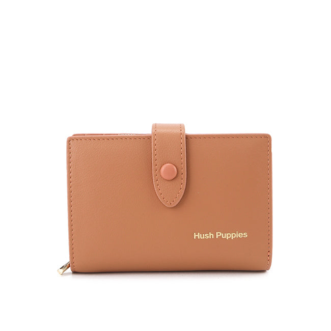 Hush Puppies Aksesoris Unisex Short Wallet Ariyah Bi Fold Wlt Rfid In Peach