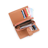 Hush Puppies Women Ariyah Bi Fold Wlt Rfid In Peach
