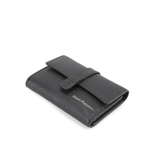 Hush Puppies Aksesoris Unisex Short Wallet Amelia Tri Fold Wlt Rfid In Black