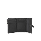 Hush Puppies Aksesoris Unisex Short Wallet Amelia Tri Fold Wlt Rfid In Black