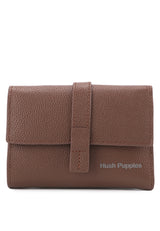Hush Puppies Aksesoris Unisex Short Wallet Amelia Tri Fold Wlt Rfid In Brown