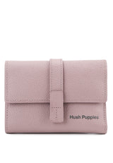 Hush Puppies Aksesoris Unisex Short Wallet Amelia Tri Fold Wlt Rfid In Nude Pink
