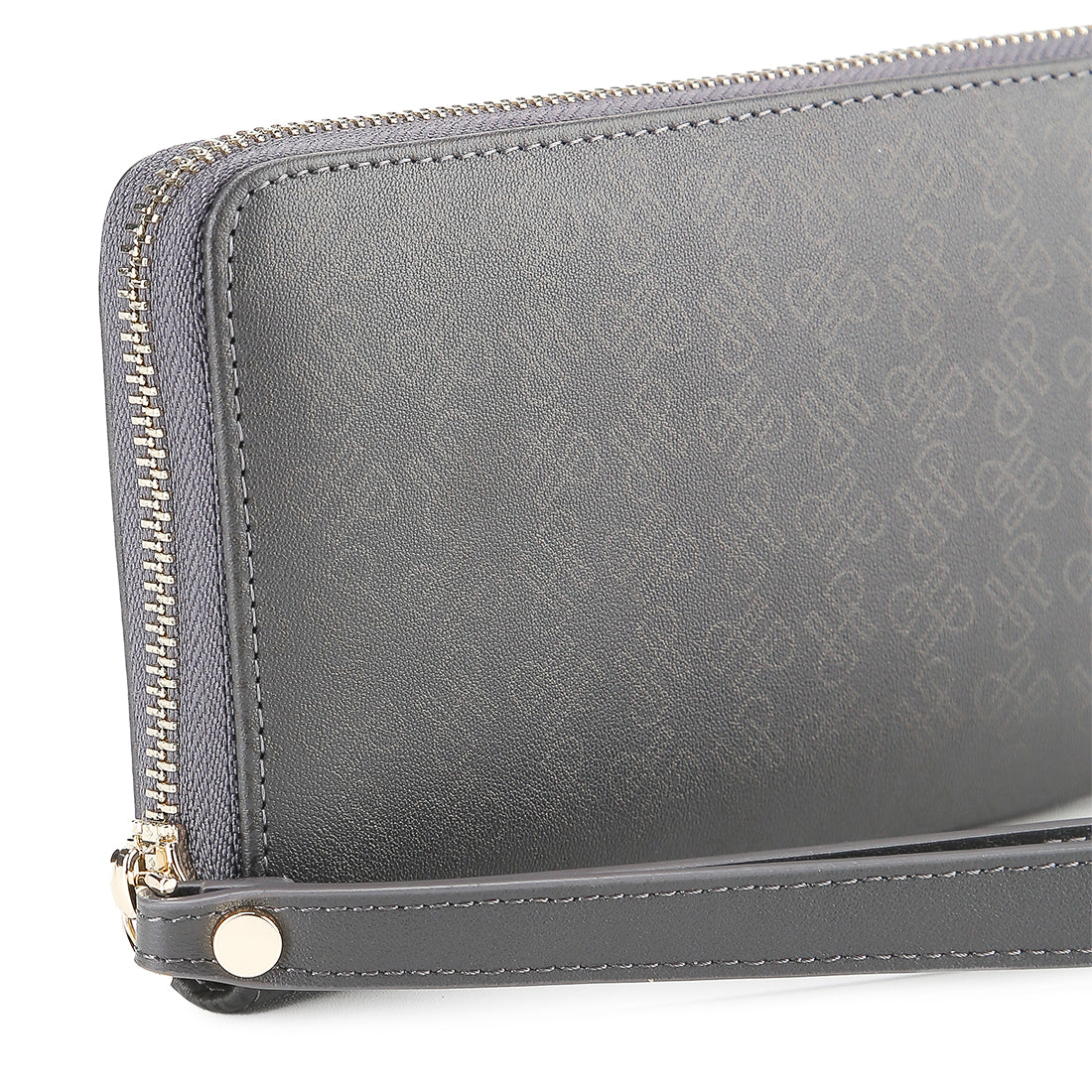 Hush Puppies Aksesoris Unisex Long Wallet Bonnie Long Zip Wlt In Dark Grey