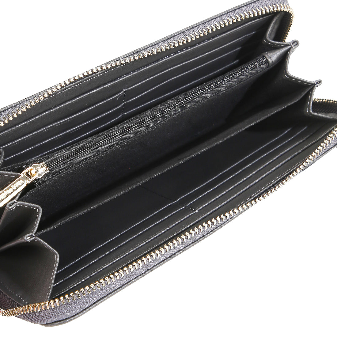 Hush Puppies Aksesoris Unisex Long Wallet Bonnie Long Zip Wlt In Dark Grey