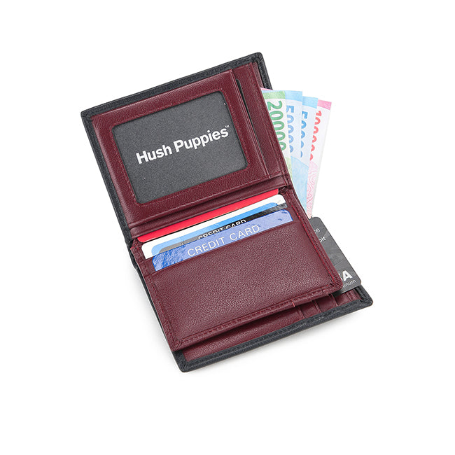 Hush Puppies Aksesoris Pria Wallet Sparky Bi-Fold Wlt F In Navy