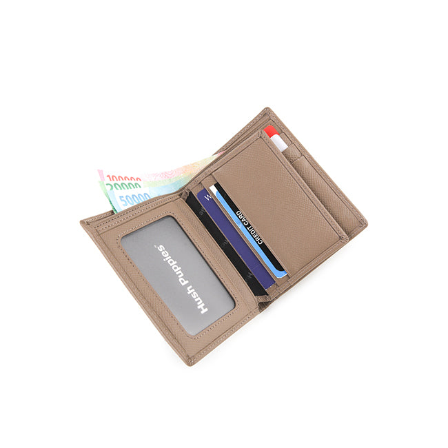 Hush Puppies Men Samuel Bi-Fold Wlt F In Brown