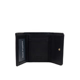 Hush Puppies Unisex Wallet Christopher Tri Fold Wlt In Black