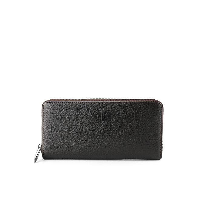 Hush Puppies Aksesoris Pria Wallet Derek Long Zip Wlt 233 In Chocolate