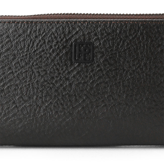 Hush Puppies Aksesoris Pria Wallet Derek Long Zip Wlt 233 In Chocolate