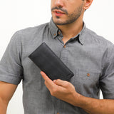 Hush Puppies Aksesoris Pria Long Wallet Ranger Long Wlt In Black