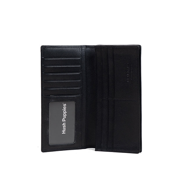 Hush Puppies Unisex Wallet Christopher Long Wlt In Black