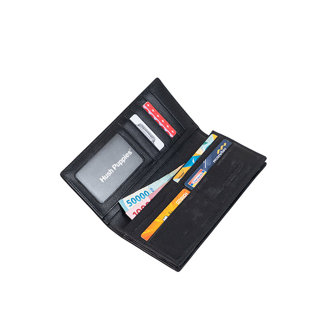 Hush Puppies Unisex Wallet Christopher Long Wlt In Black
