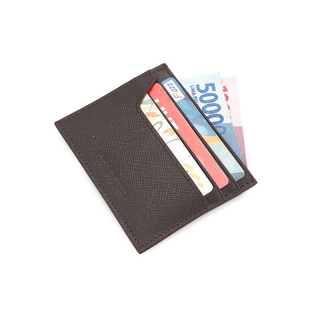 Hush Puppies Aksesoris Pria Card Holder Jack Card H In Dark Brown
