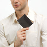 Hush Puppies Aksesoris Pria Card Holder Jack Card H In Dark Brown