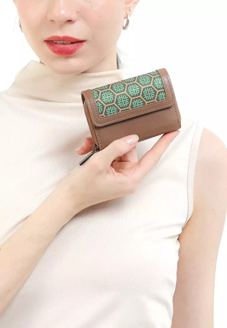 Art Deco Ii Card H In Brown