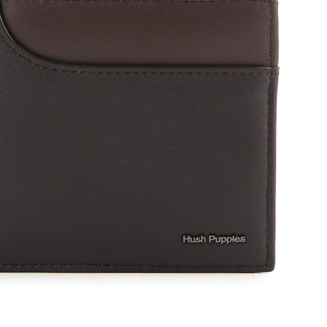 Hush Puppies Aksesoris Pria Short Wallet Nissfler Short Wlt In Dark Brown