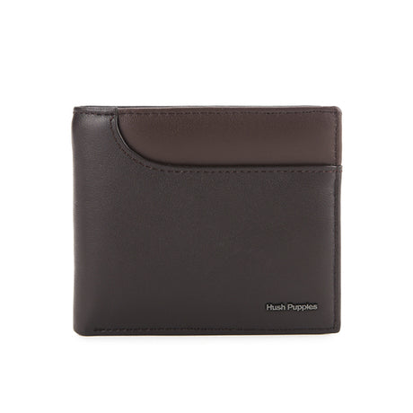 Hush Puppies Aksesoris Pria Short Wallet Nissfler Short Wlt In Dark Brown