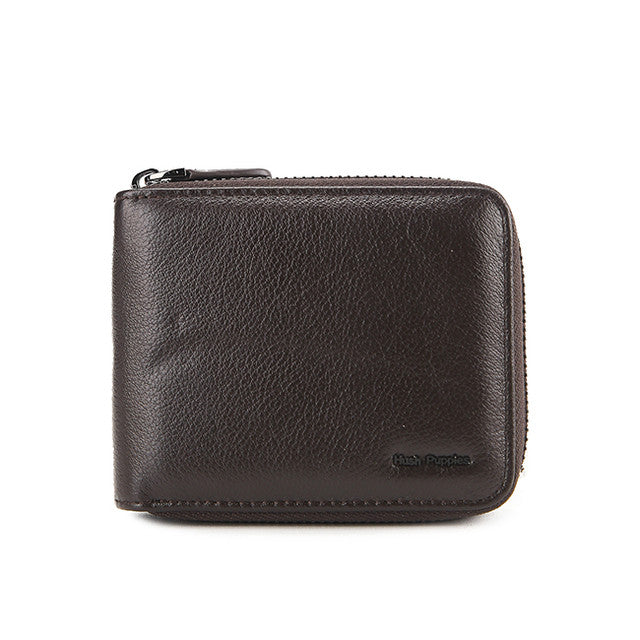 Hush Puppies Aksesoris Pria Wallet Nazer Zip Wlt In Dark Brown