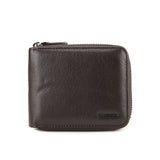 Hush Puppies Aksesoris Pria Wallet Nazer Zip Wlt In Dark Brown