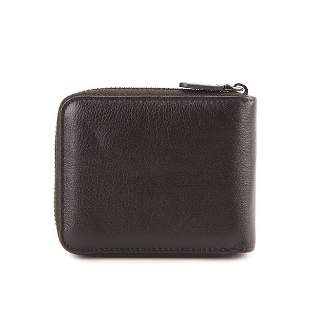 Hush Puppies Aksesoris Pria Wallet Nazer Zip Wlt In Dark Brown