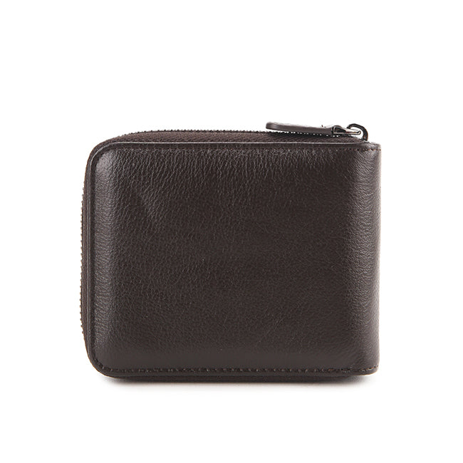 Hush Puppies Aksesoris Pria Wallet Nazer Zip Wlt In Dark Brown