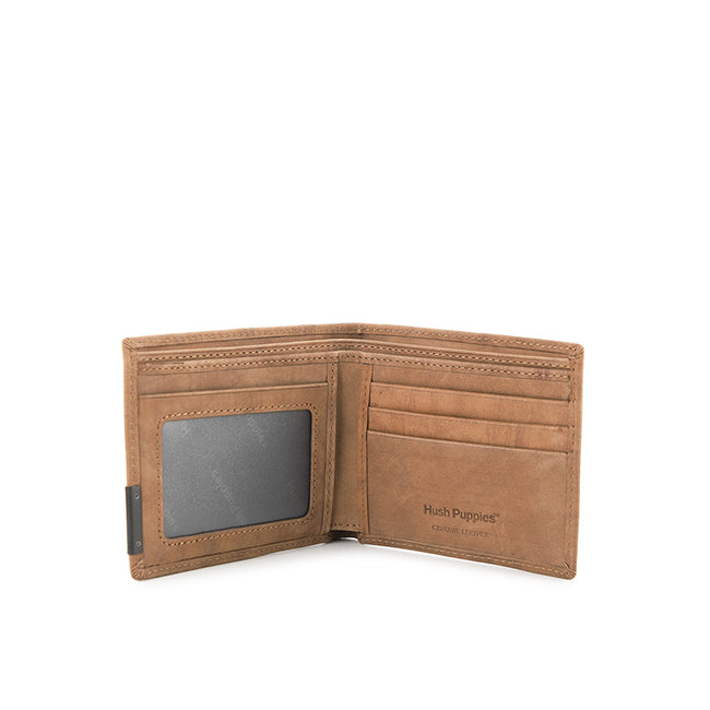 Hush Puppies Aksesoris Pria Short Wallet Rocky Short Wlt In Brown