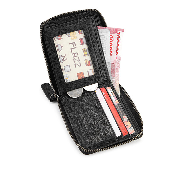 Hush Puppies Aksesoris Pria Wallet Reagan Zip Wlt F In Black