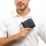 Hush Puppies Aksesoris Pria Wallet Reagan Zip Wlt F In Black