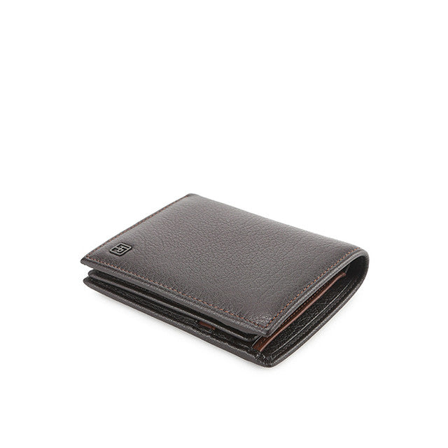 Hush Puppies Aksesoris Pria Short Wallet Richie Bi-Fold Wlt F In Dark Brown
