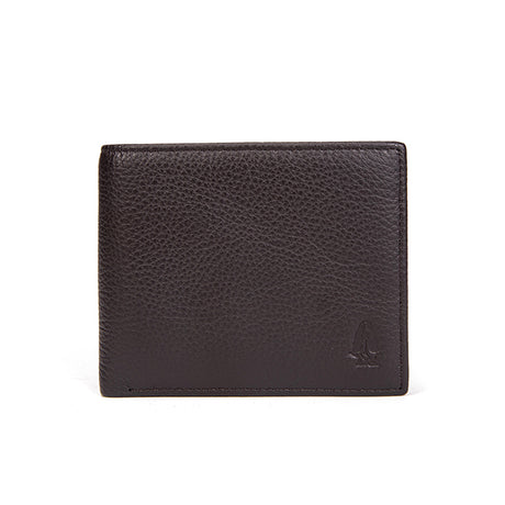 Hush Puppies Aksesoris Pria Short Wallet Paddy Short Wlt F In Dark Brown