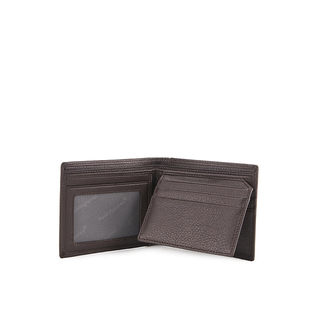 Hush Puppies Aksesoris Pria Short Wallet Paul Short Wlt F In Dark Brown