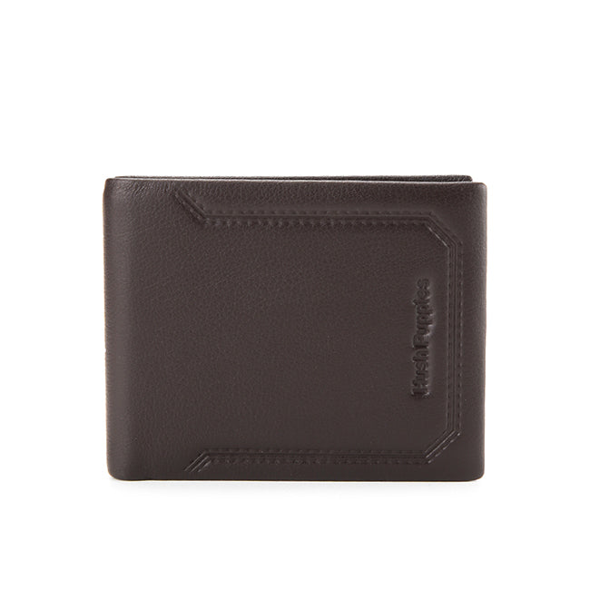 Hush Puppies Aksesoris Pria Short Wallet Reta Short Wlt In Dark Brown