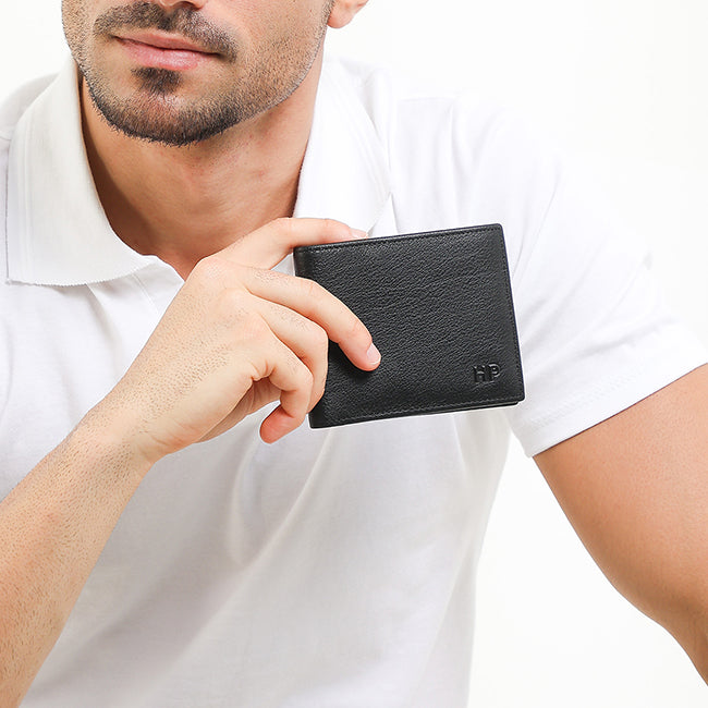 Hush Puppies Men Stefan Short Wlt In Black