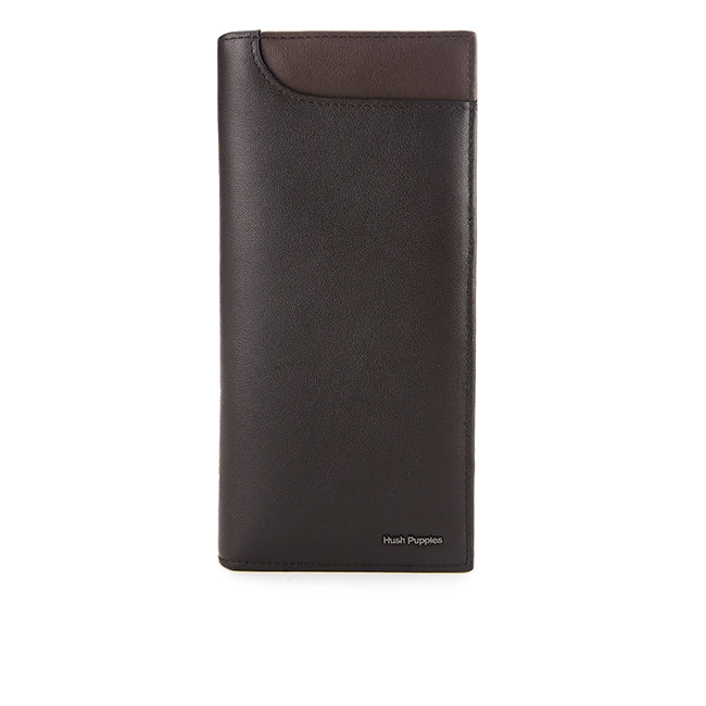 Hush Puppies Aksesoris Pria Long Wallet Nissfler Long Wlt In Dark Brown