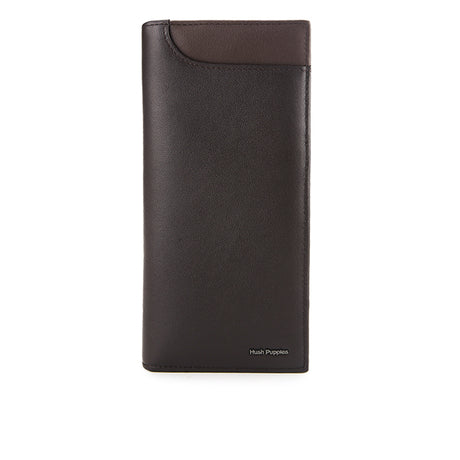Hush Puppies Aksesoris Pria Long Wallet Nissfler Long Wlt In Dark Brown