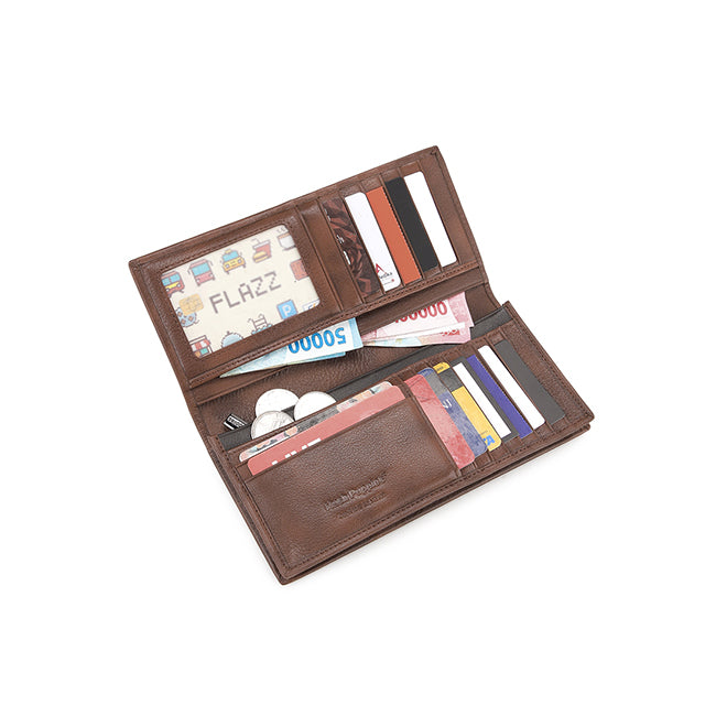 Hush Puppies Aksesoris Pria Long Wallet Roberto Long Wlt In Brown
