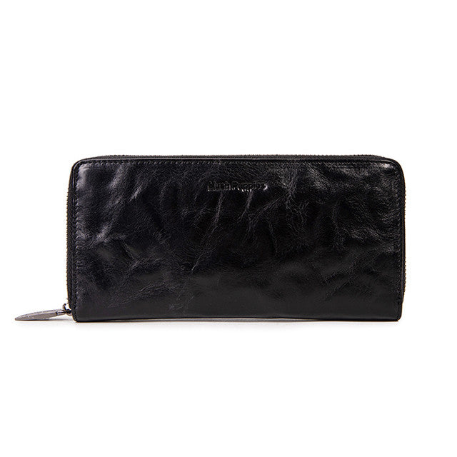 Hush Puppies Aksesoris Pria Long Wallet Raiden Long Zip Wlt In Black