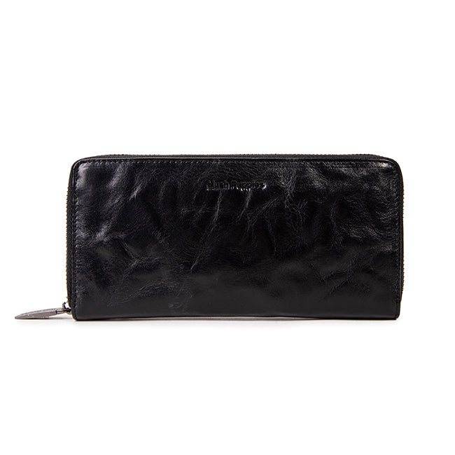 Hush Puppies Aksesoris Pria Long Wallet Raiden Long Zip Wlt In Black