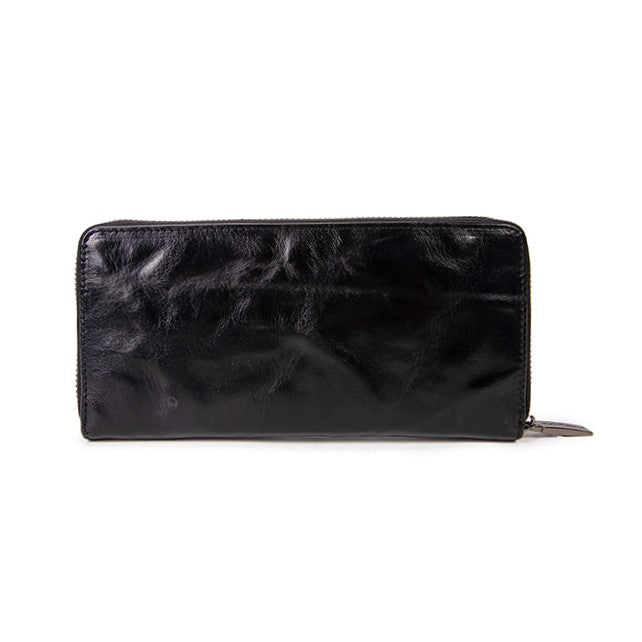 Hush Puppies Aksesoris Pria Long Wallet Raiden Long Zip Wlt In Black