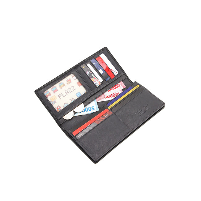 Hush Puppies Aksesoris Pria Long Wallet Rico Long Wlt In Grey
