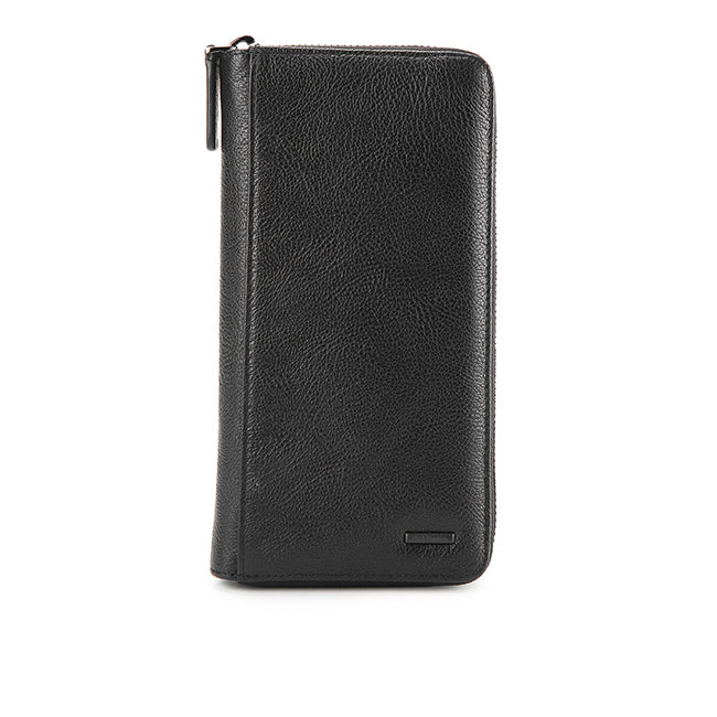 Hush Puppies Aksesoris Pria Long Wallet Reagan Long Zip Wlt In Black