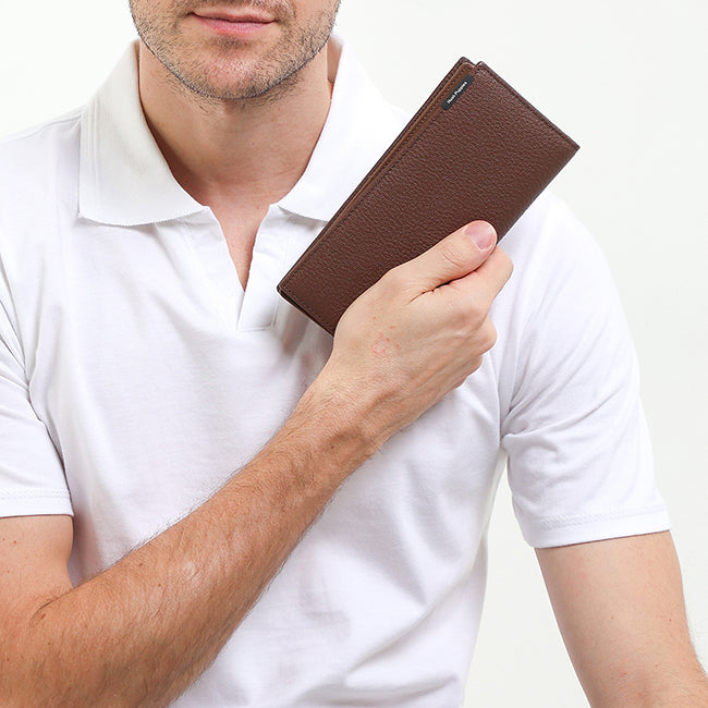 Hush Puppies Pria Summit Long Wlt In Dark Brown